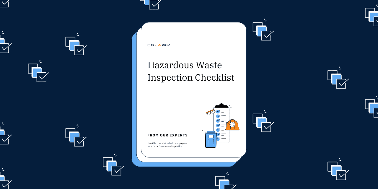 The Hazardous Waste Inspection Checklist
